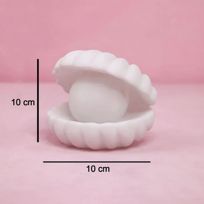 Pearl Shell Night Lamp Decorate Desk Lights Nursery T_1