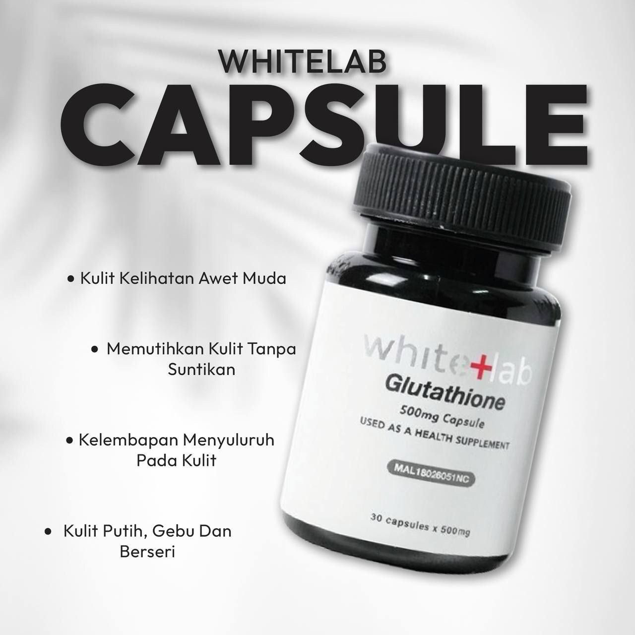 White+Lab Capsules (Glutathione 500mg)_0