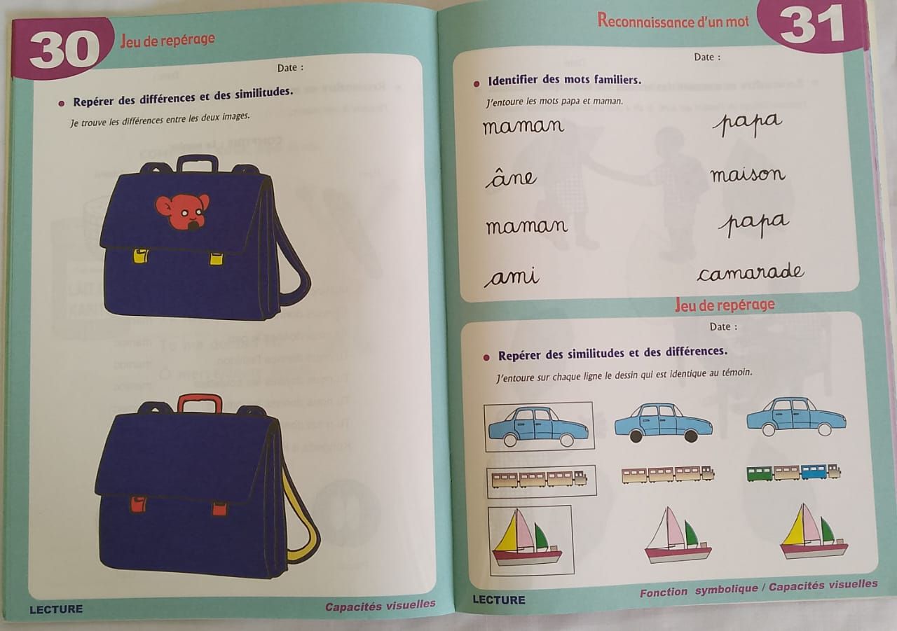 FITINI FRANÇAIS MOYENNE SECTION LIVRET I (Editions Eburnie) - Moyenne Section_2