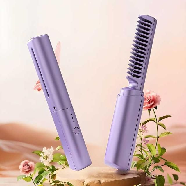 Meneflix Portable Mini Hair Straightener Cordless_0