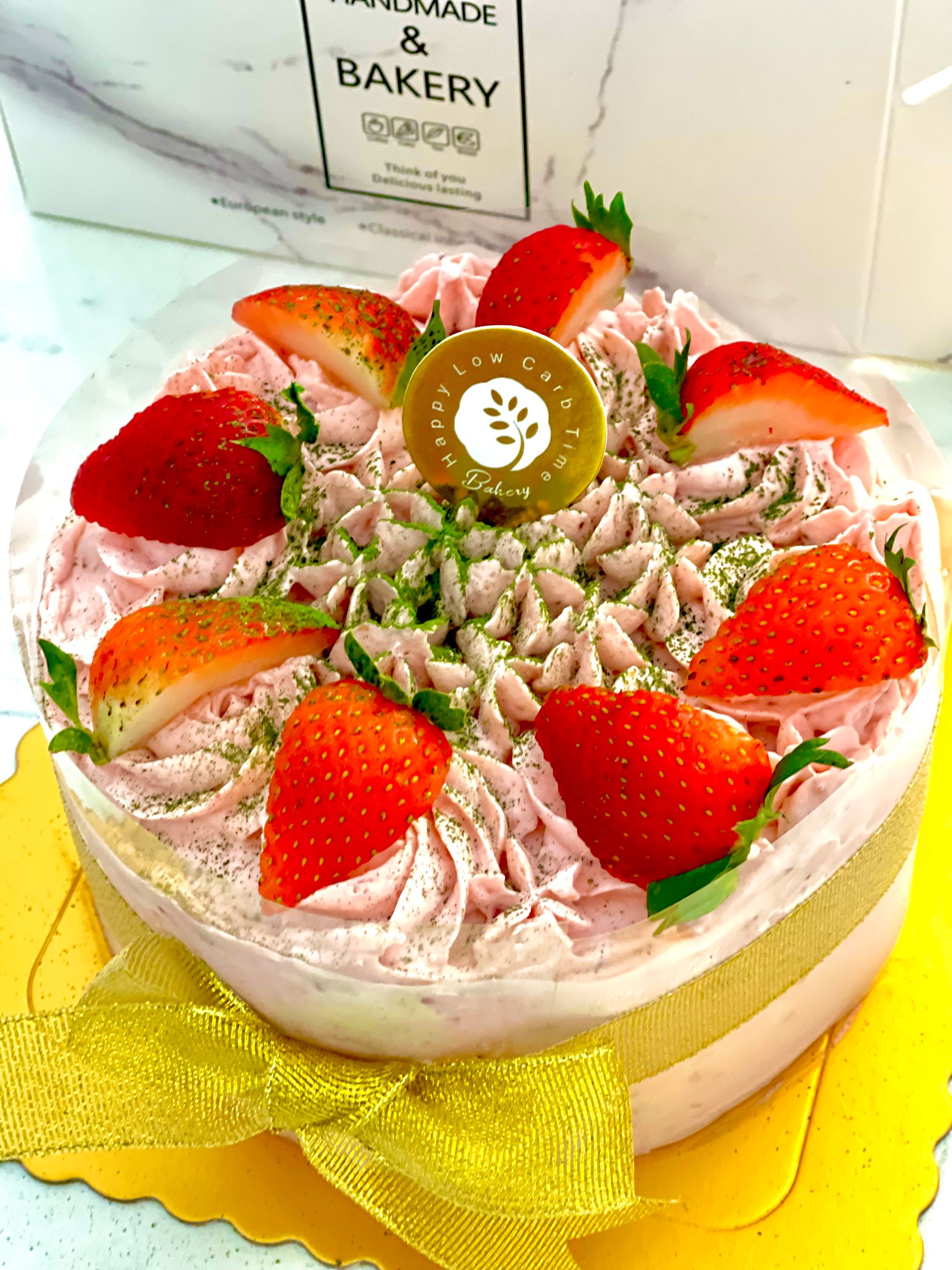 (New!) Matcha Strawberry Cake_0