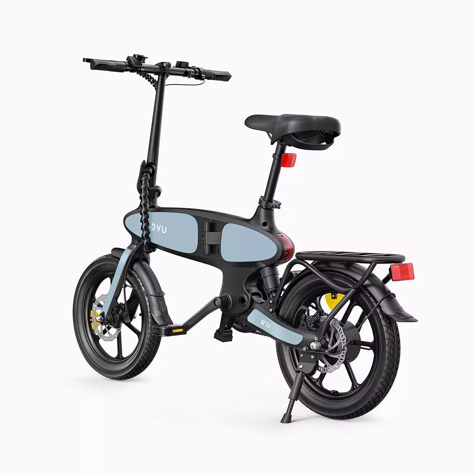 DYU C2 Folding Electric Bike 16 Inch 250W 7.5Ah Battery_3