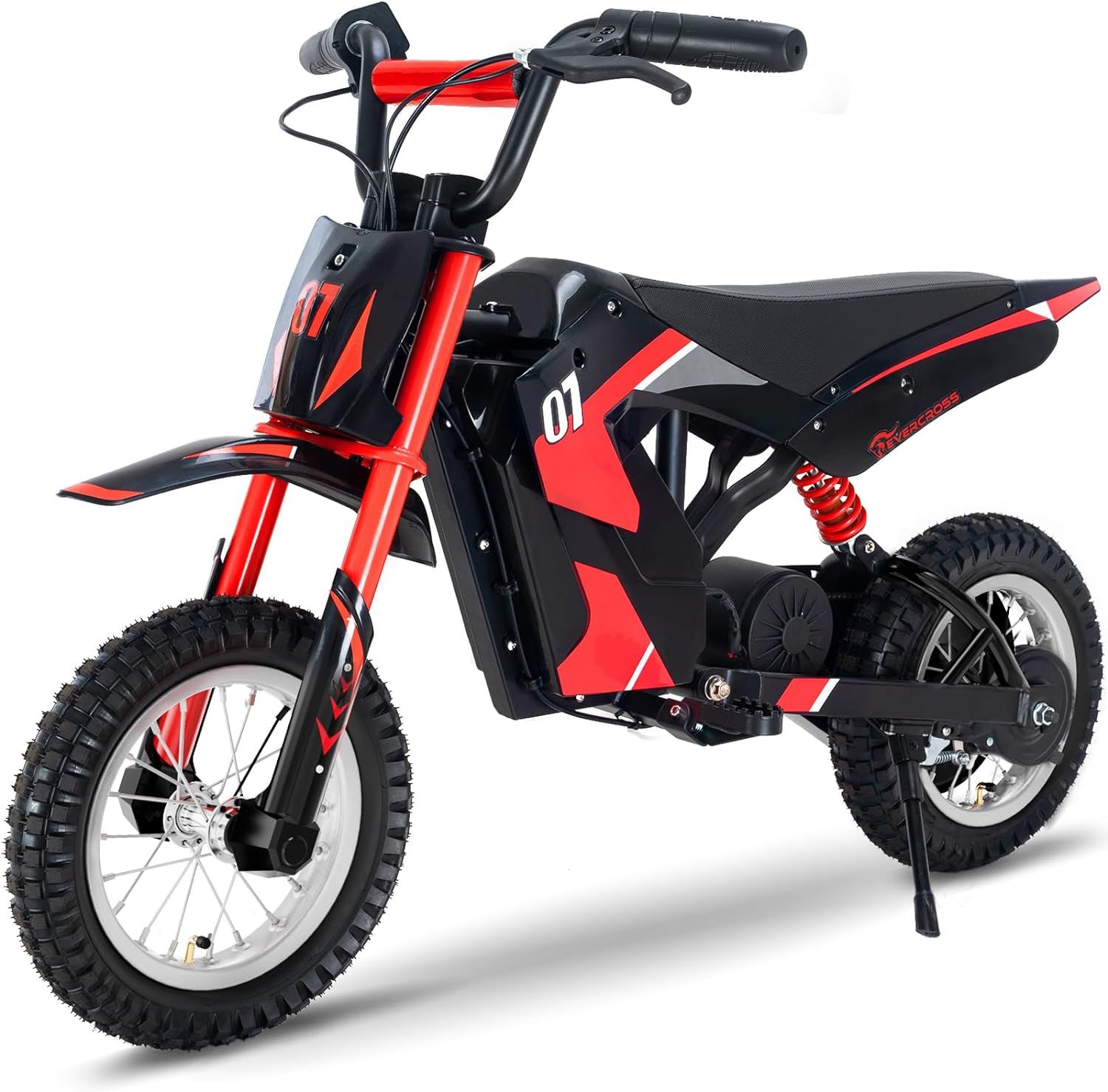 Electric Motorcycle EV12M w/Evercross Logo-300W Motor-36V/4AH-E-Bike for Kid_0