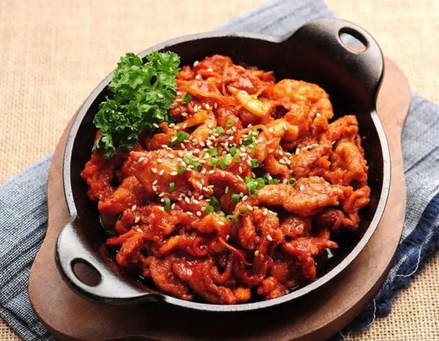 Stir Fried Spicy Pork _0