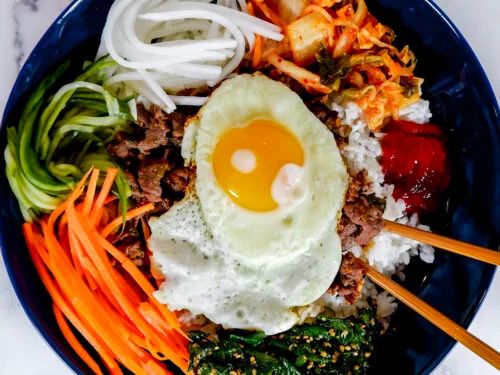 Vegetable Bibimbap "Korean Mix Rice"_1