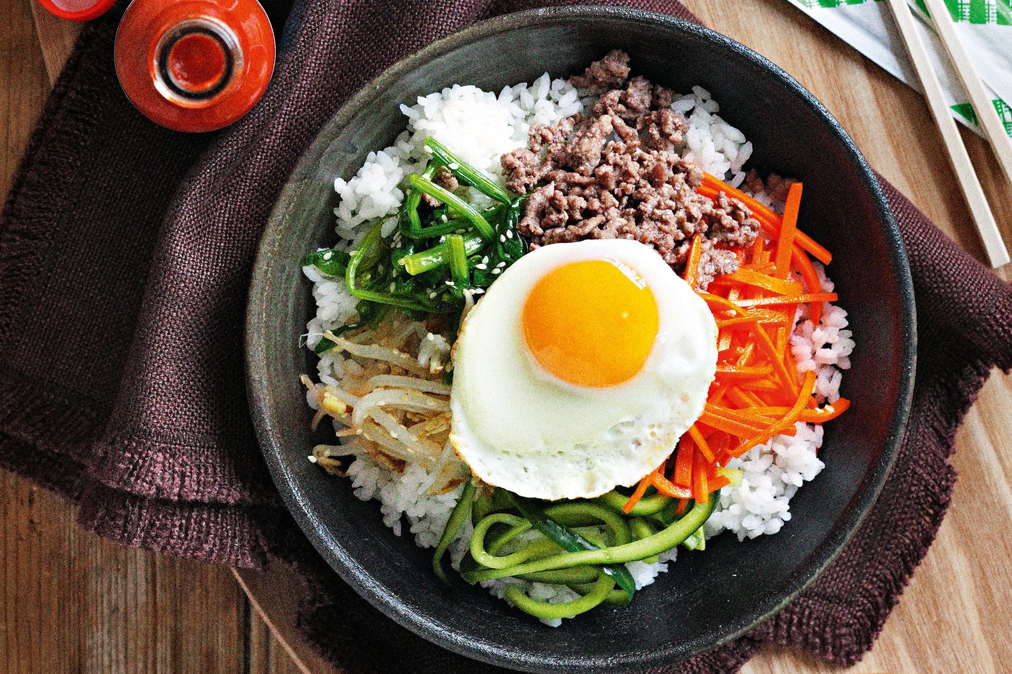 Vegetable Bibimbap "Korean Mix Rice"_0