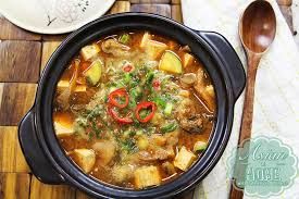 차돌된장찌개 Beef Soybean paste Soup_0