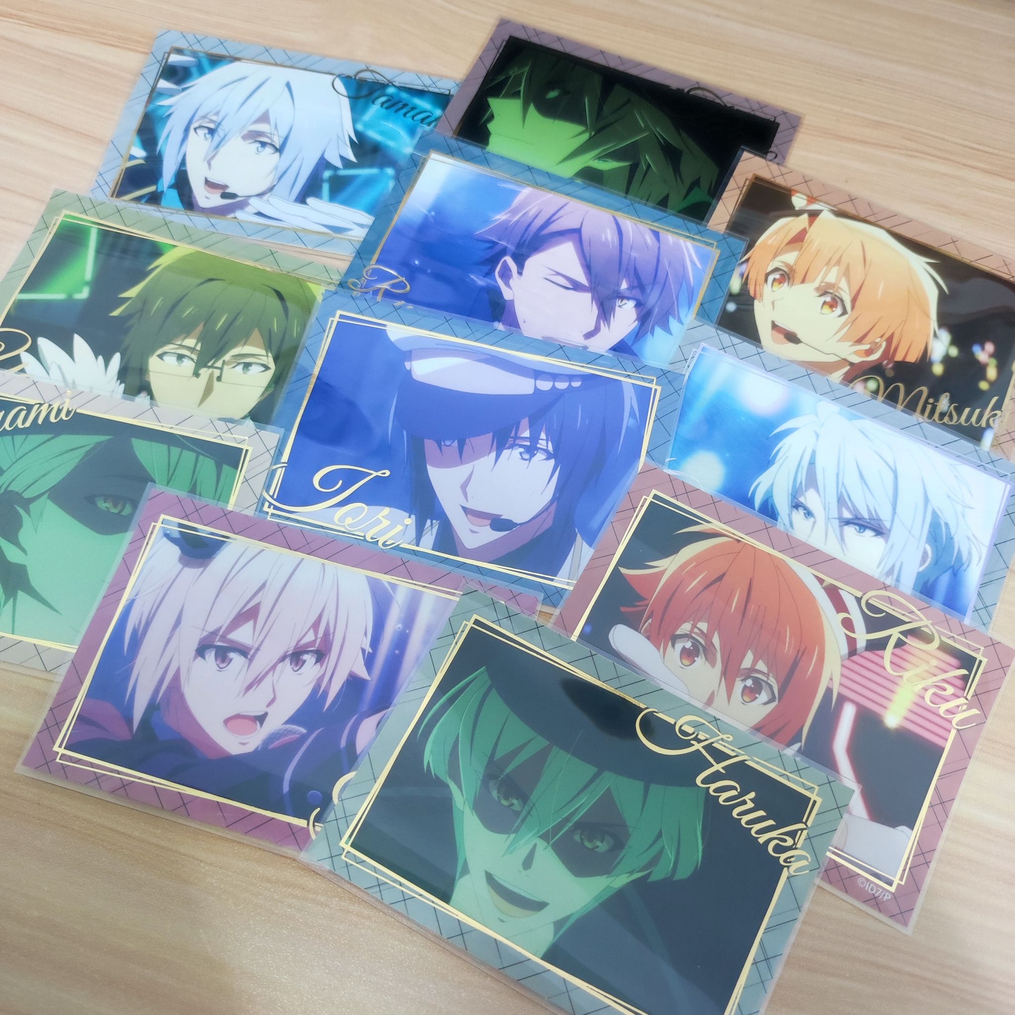 Idolish7 Official Gold Sign Sticker_0