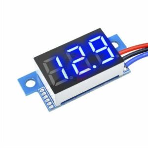 DC 0-100V 0.36 Inch Mini Digital Volt Meter 3 Wire – BLUE_1