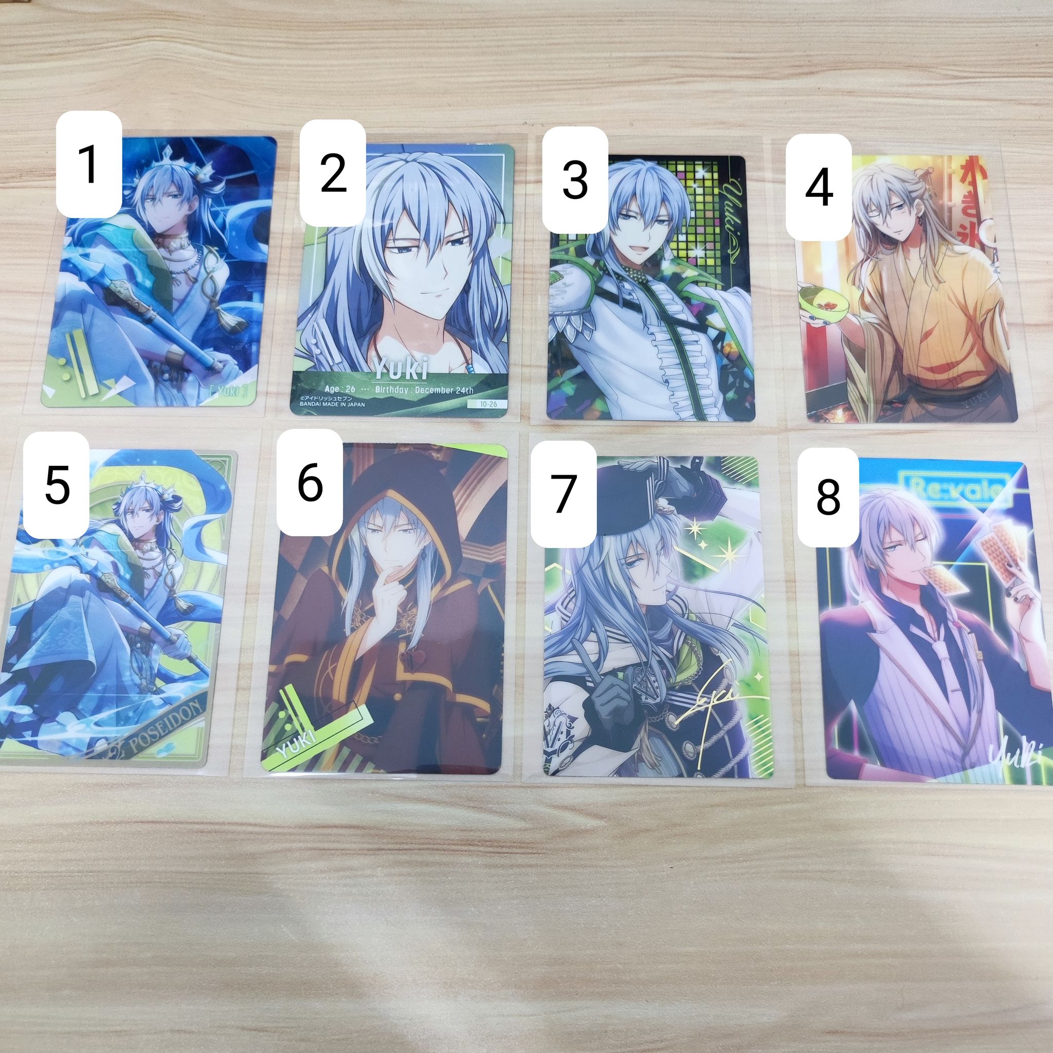 Idolish7 Official Game Card - Yuki_1