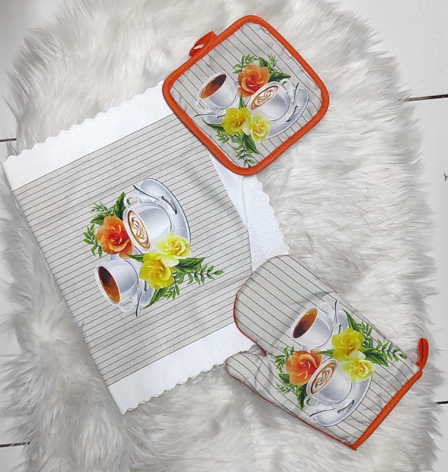 3pcs Kitchen glove set_1