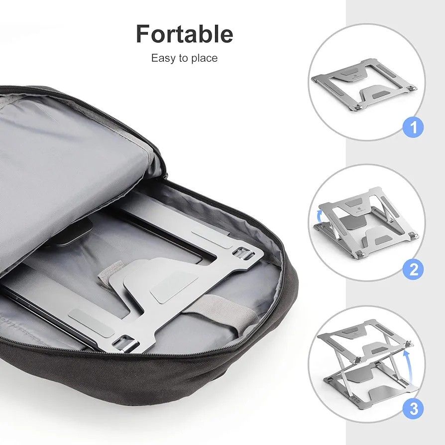 Plastic Laptop Stand _4