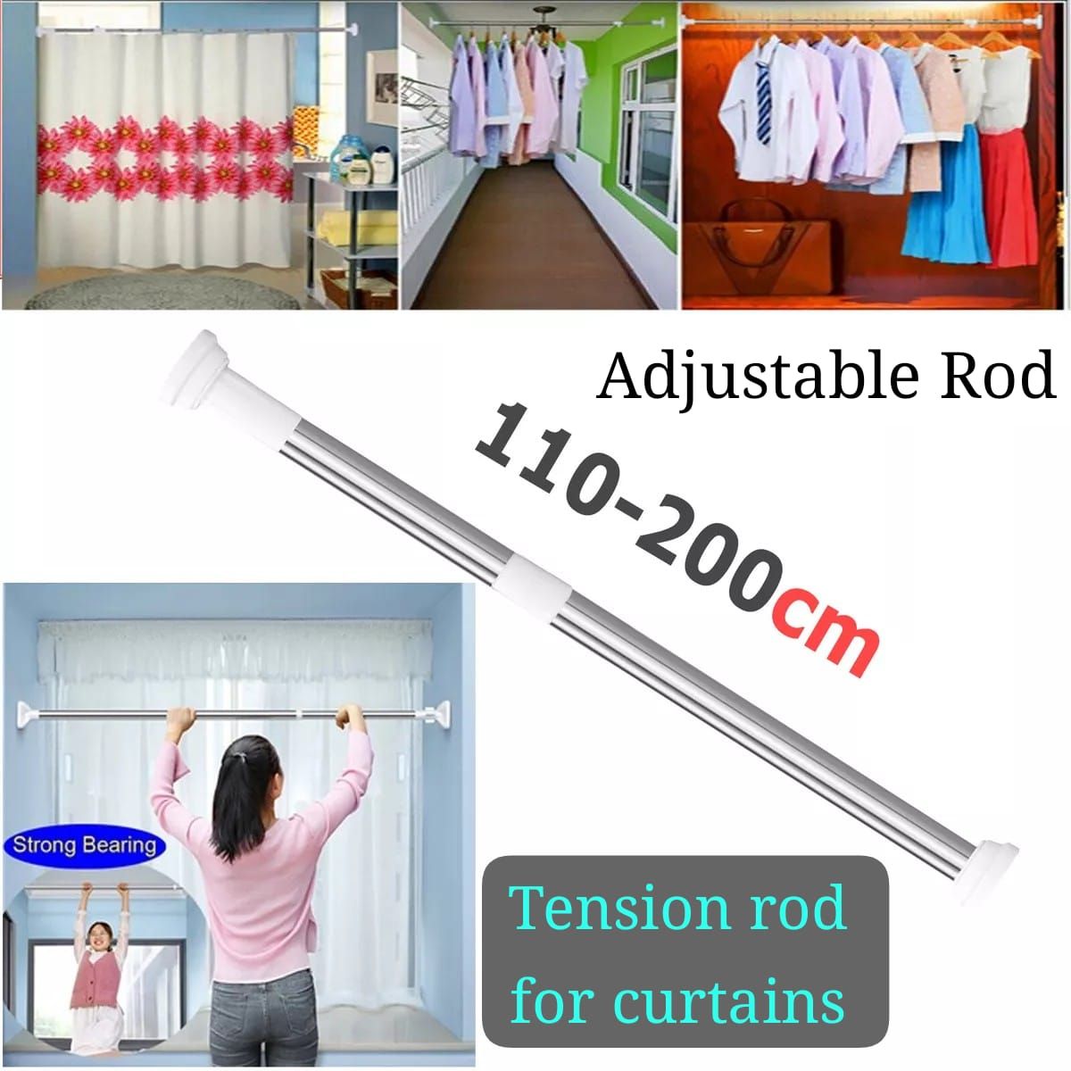 Clothes Hanger, retractable  rod,_2