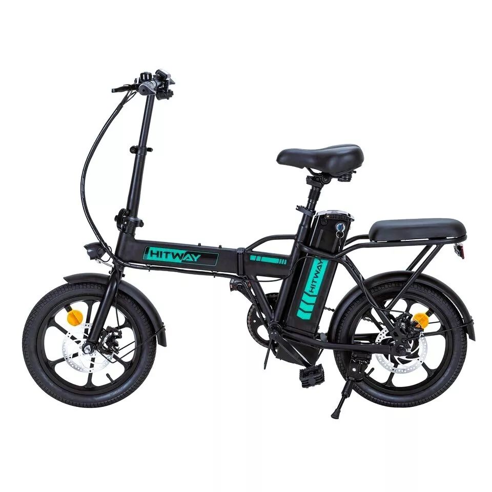 HITWAY Electric Bike Foldable 250W Motor, Range Up to 35-70Km_2