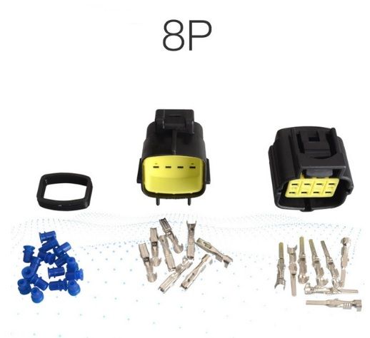 8Pin Waterproof Electrical Connector Plug Set – Versatile and Durable_0