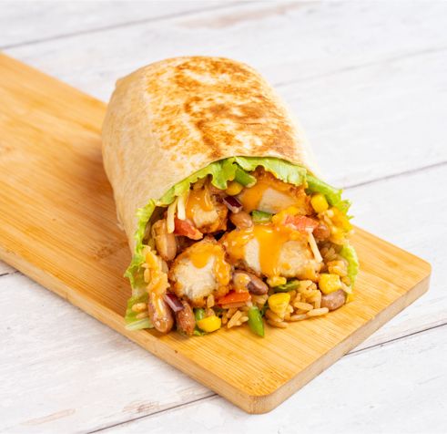 Crunchy Chicken Burrito_0