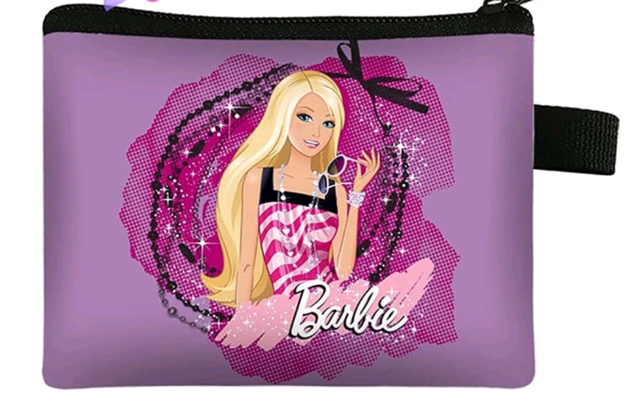 Barbie Coin Purse Zipper Wallet - Barbie_0