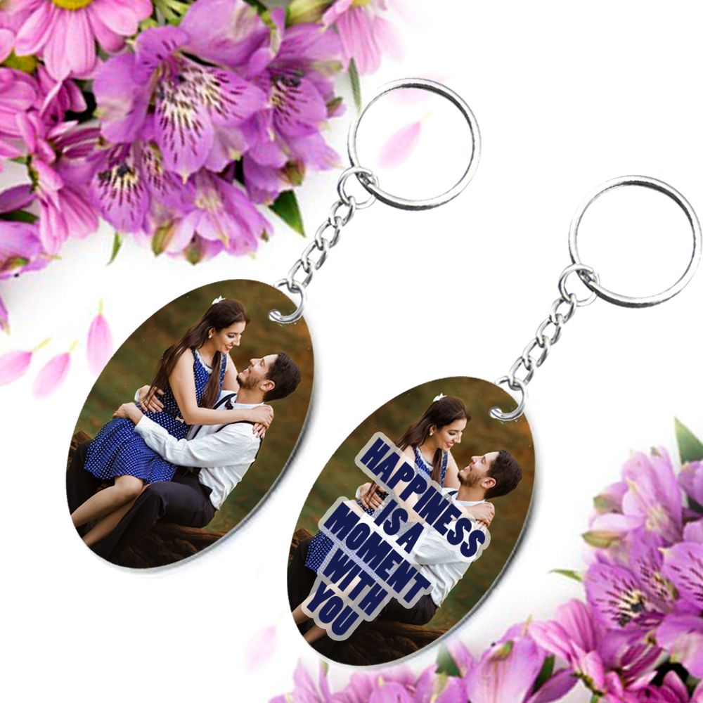 Photo Keychain - Oval shape_0