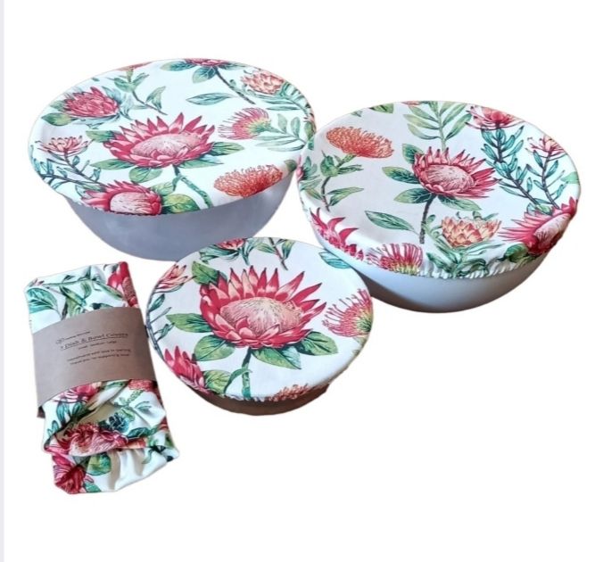 Protea dish covers - Set of 3_0