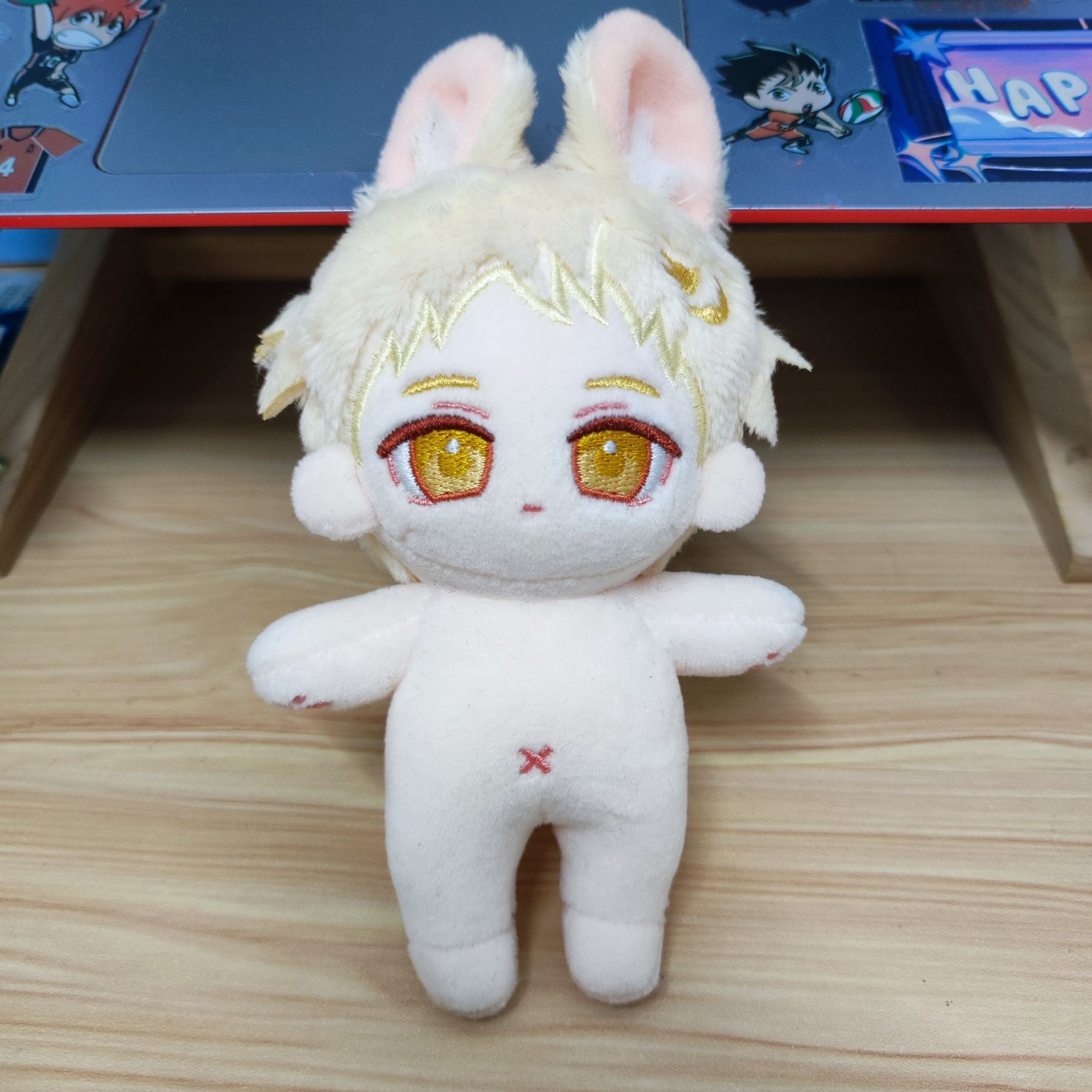 Haikyuu Fanart Tsukishima Rabbit Plushie_0