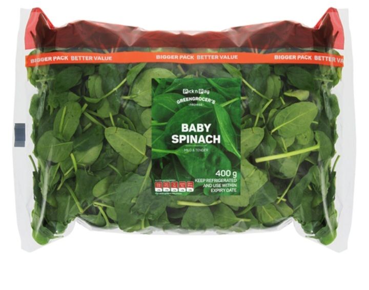 Pnp Baby Spinach 400g _0