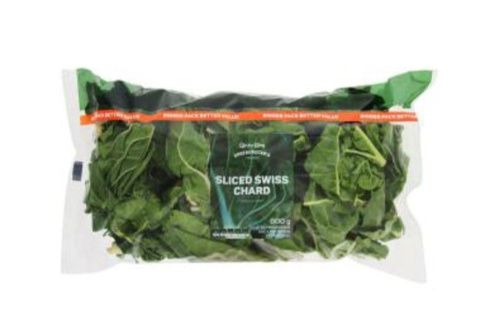 PnP Sliced Swiss Chard Spinach 600g_0