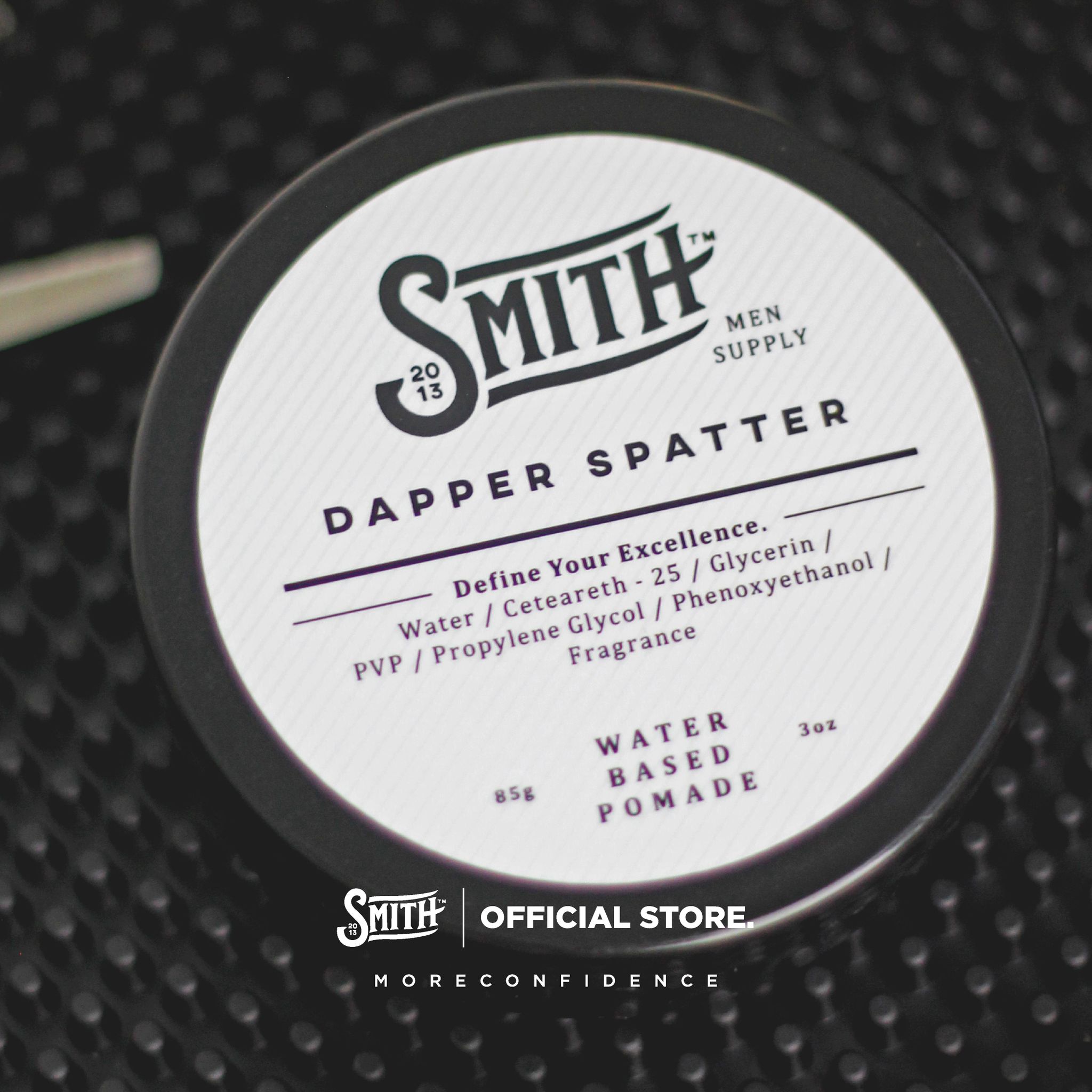 SMITH - Dapper Spatter Hair Pomade Water Based 85gr_2