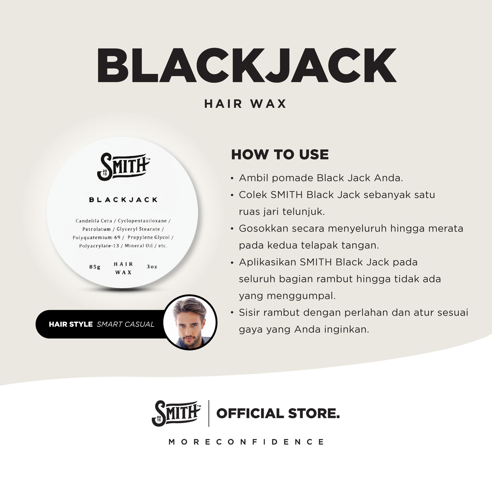 SMITH - Blackjack Hair Premium Wax 85gr_1