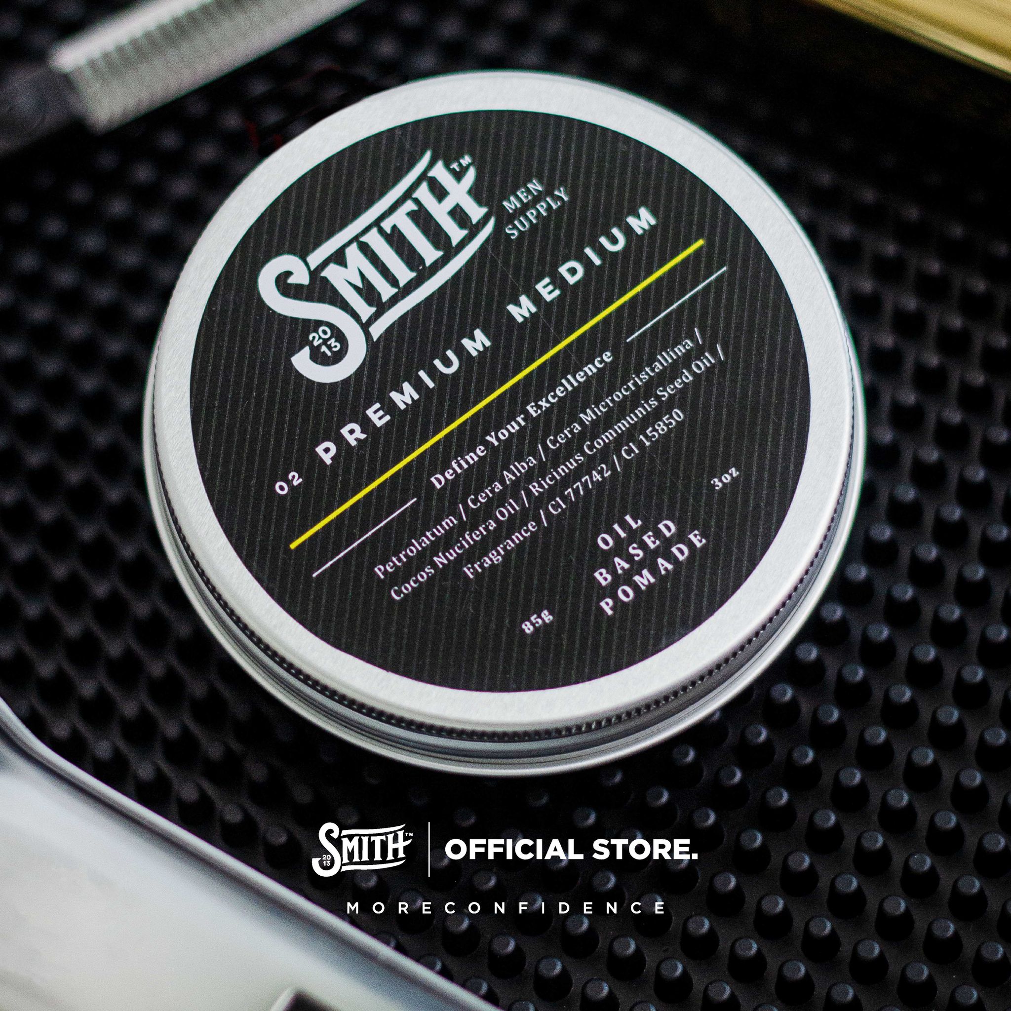 SMITH - Premium Medium Hair Pomade Oil Based 85gr_2