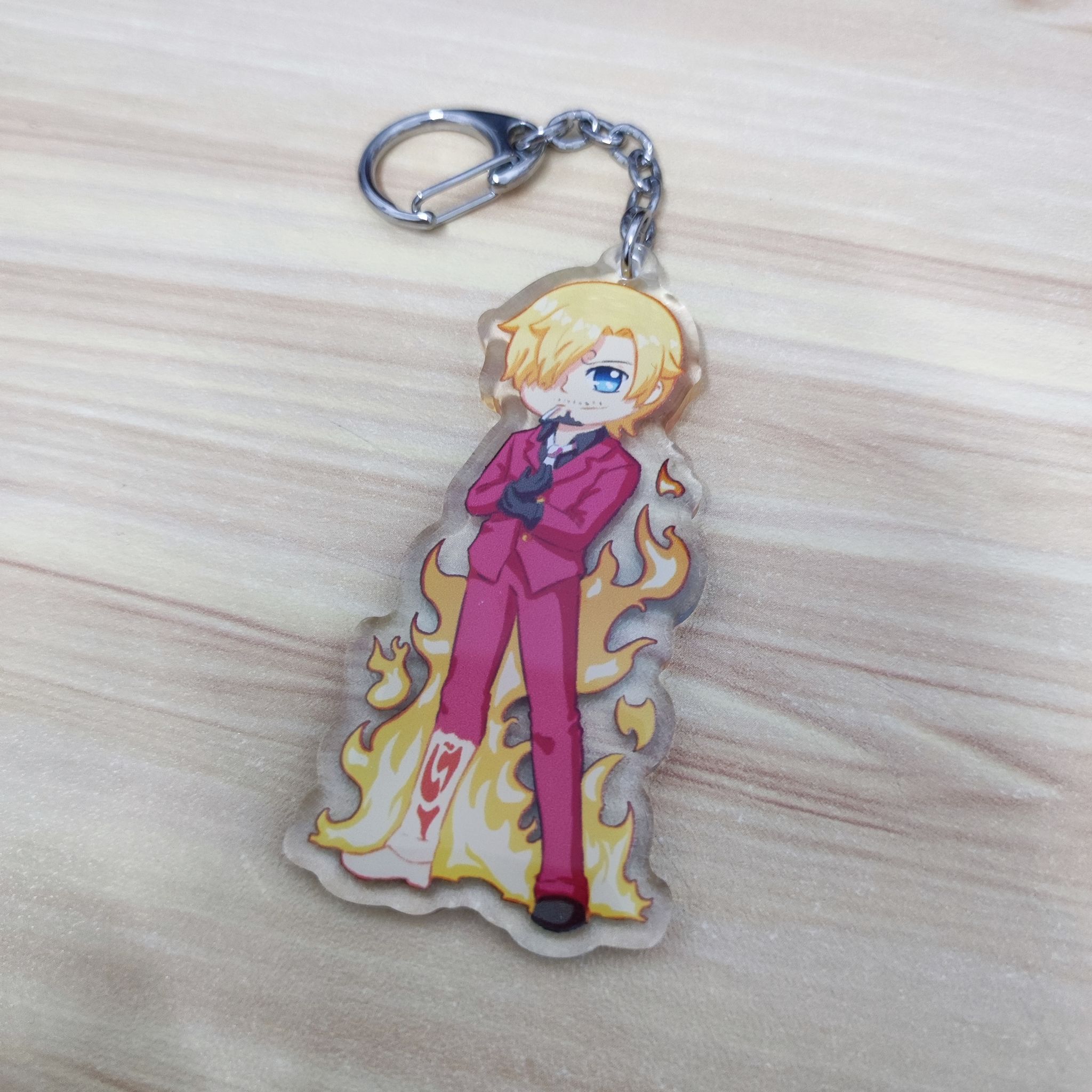 One Piece Fanart Keychain - Sanji_0