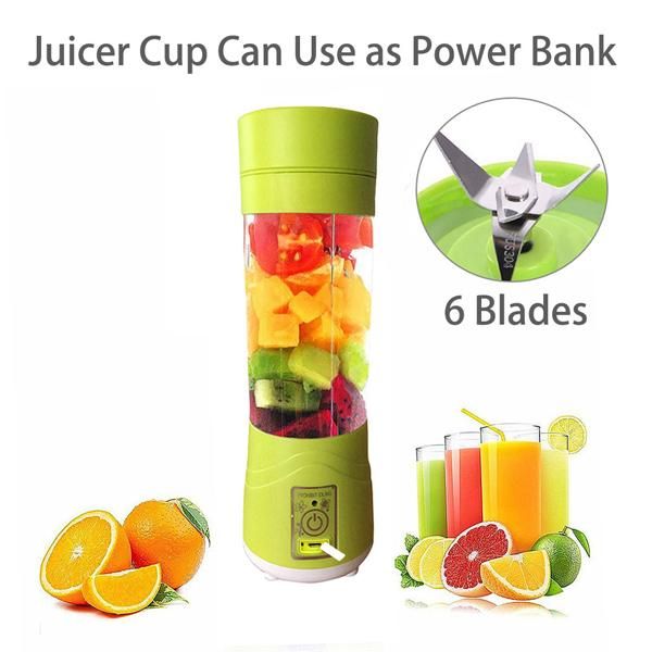 Multi-Purpose Portable USB Electric Juicer 6-Blades_1