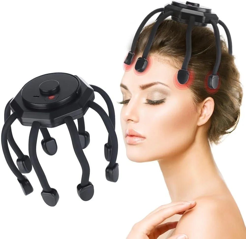 Electric Head Massager Octopus Scalp Massagers,_1