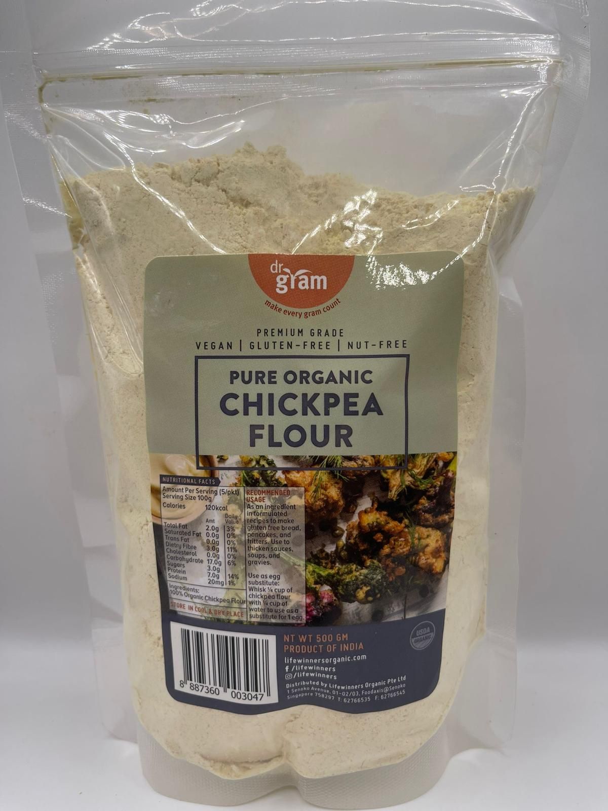 Pure Organic Chickpea Flour_0