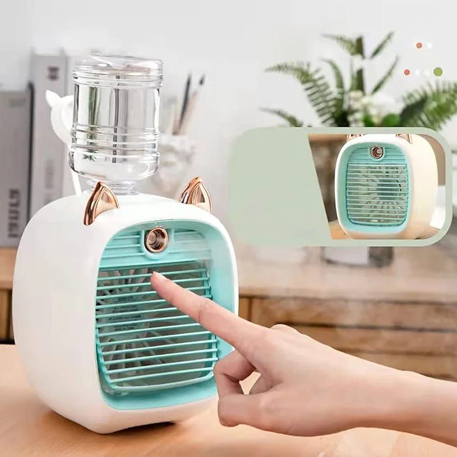 Mini Portable AC Unit with Water Bottle_4