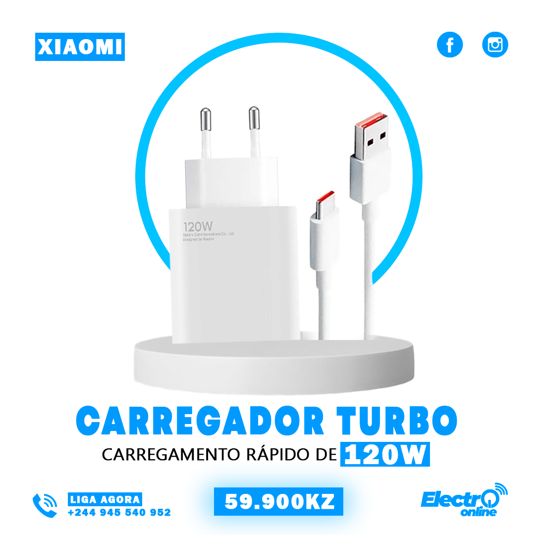 Carregador  Turbo 120W_0