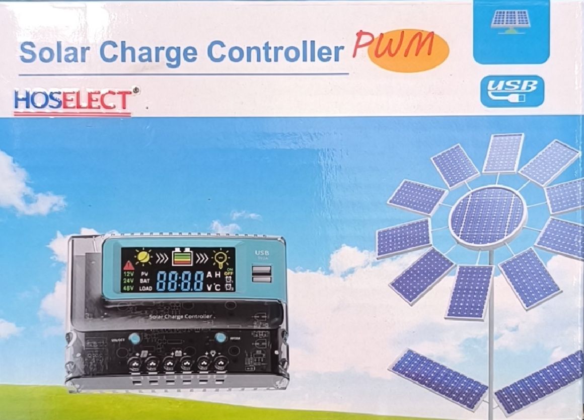 Hoselect 10A 12v/24v PWM Solar Charge Controller_0