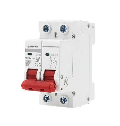 2Pole 40A DC 1000V Circuit Breaker for Solar PV Systems_0