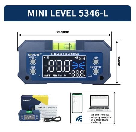 SHAHE Digital Electronic Level Inclinometer Dual-axis_0