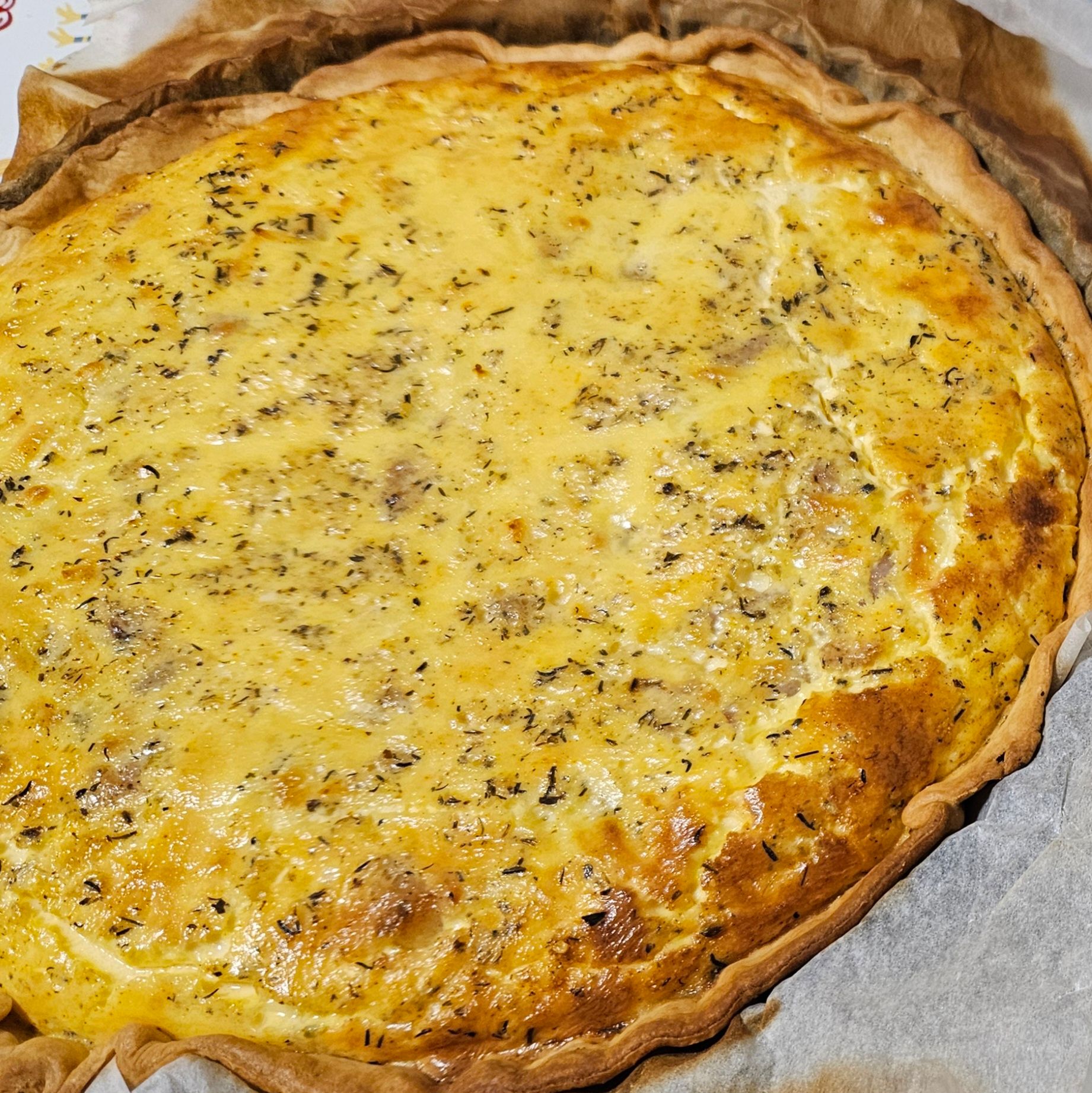 Quiche cu bacon și cașcaval_0