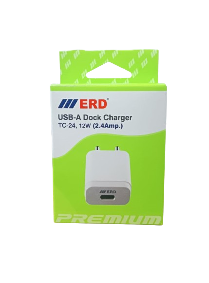 ERD TC-24 2.4Amp. Mobile Charger (USB Dock Only)_1