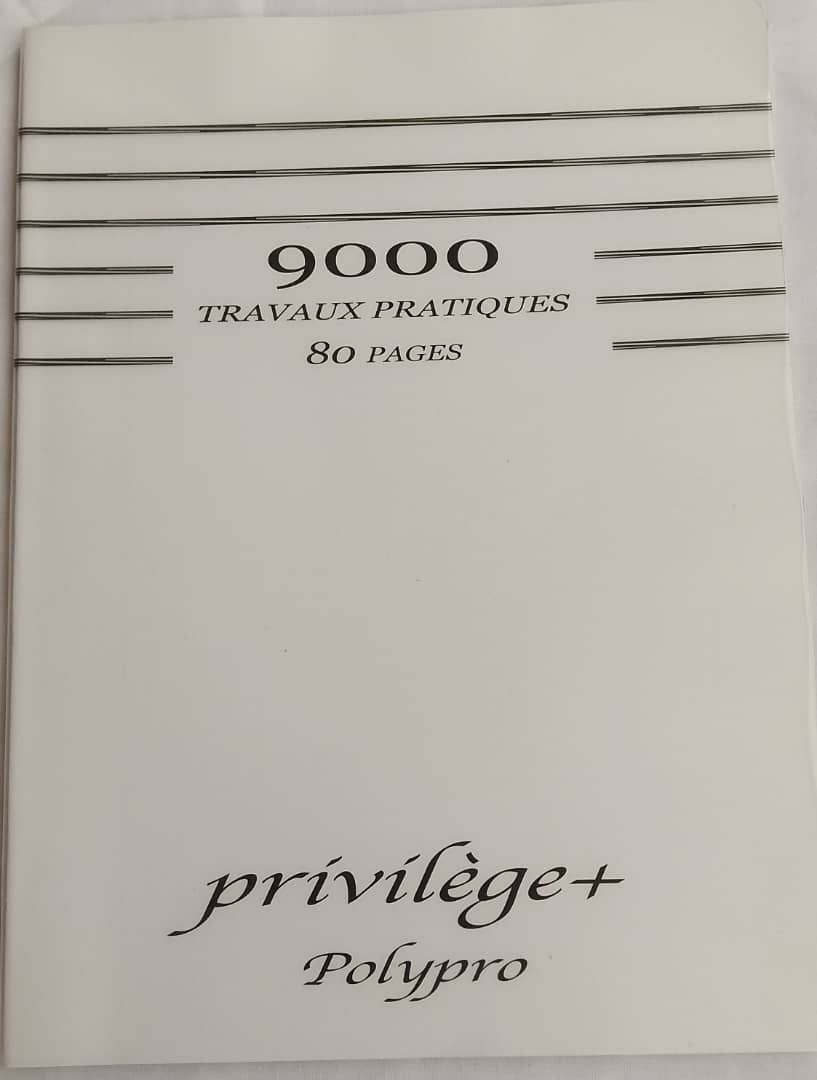 Cahier Travaux Pratiques 80 pages - Polypro_0