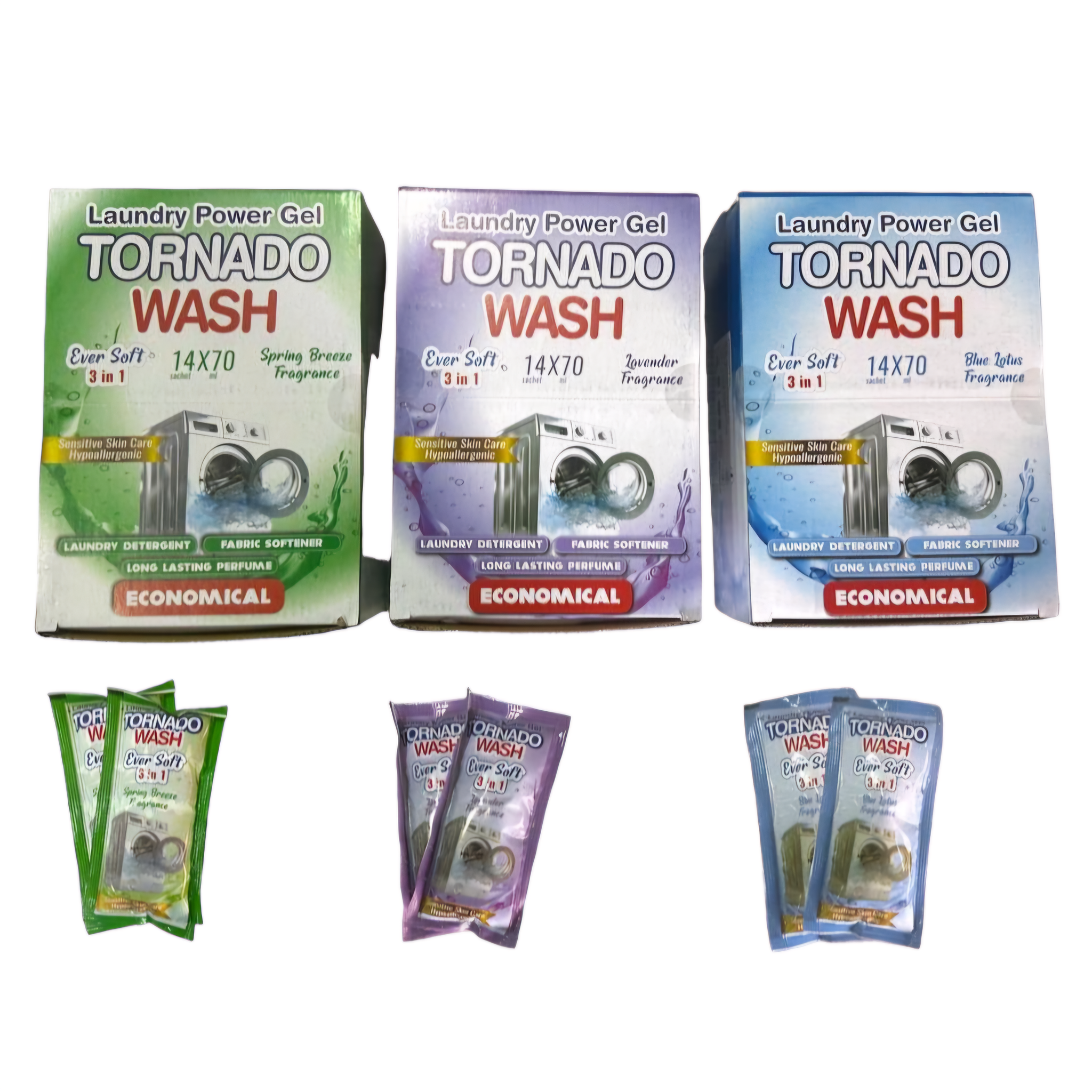 TORNADO WASH LAUNDRY POWER GEL 70ML X6 - 20735_0