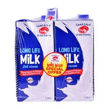 Al Ain Long Life Full Cream Milk_0