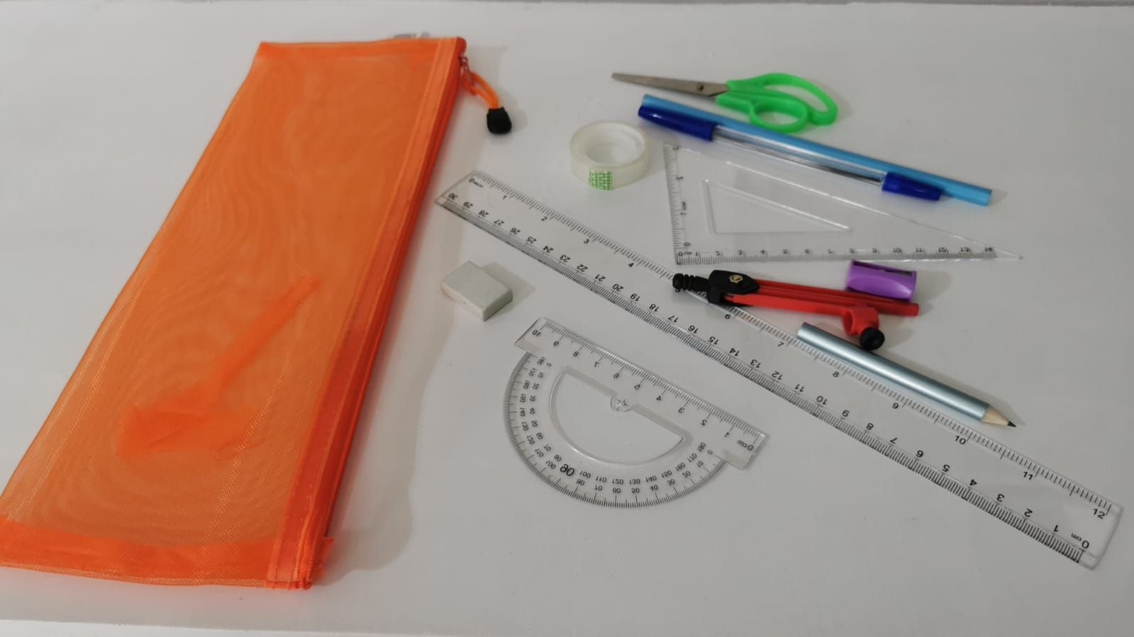Kit Geometrique grand 30cm trousse_0