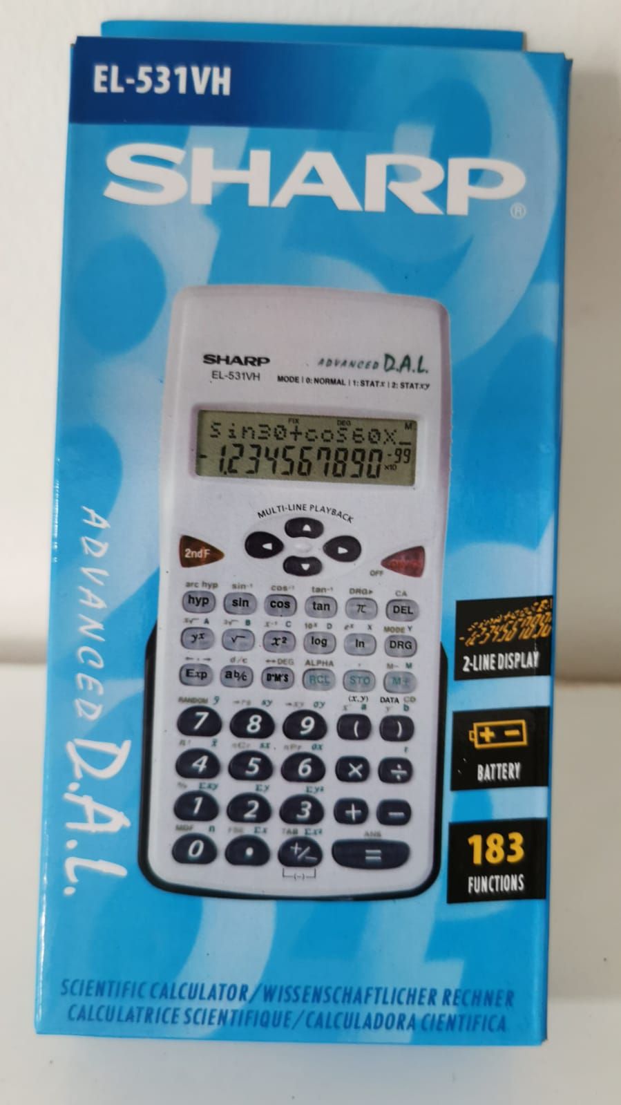 Calculatrice Scientifique Sharp_0