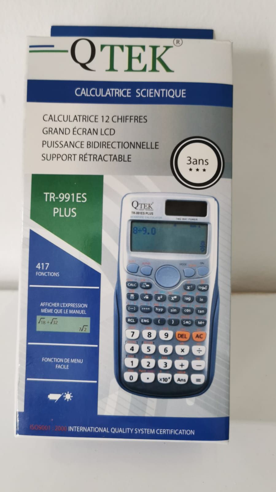 Calculatrice Scientifique QTEK_2