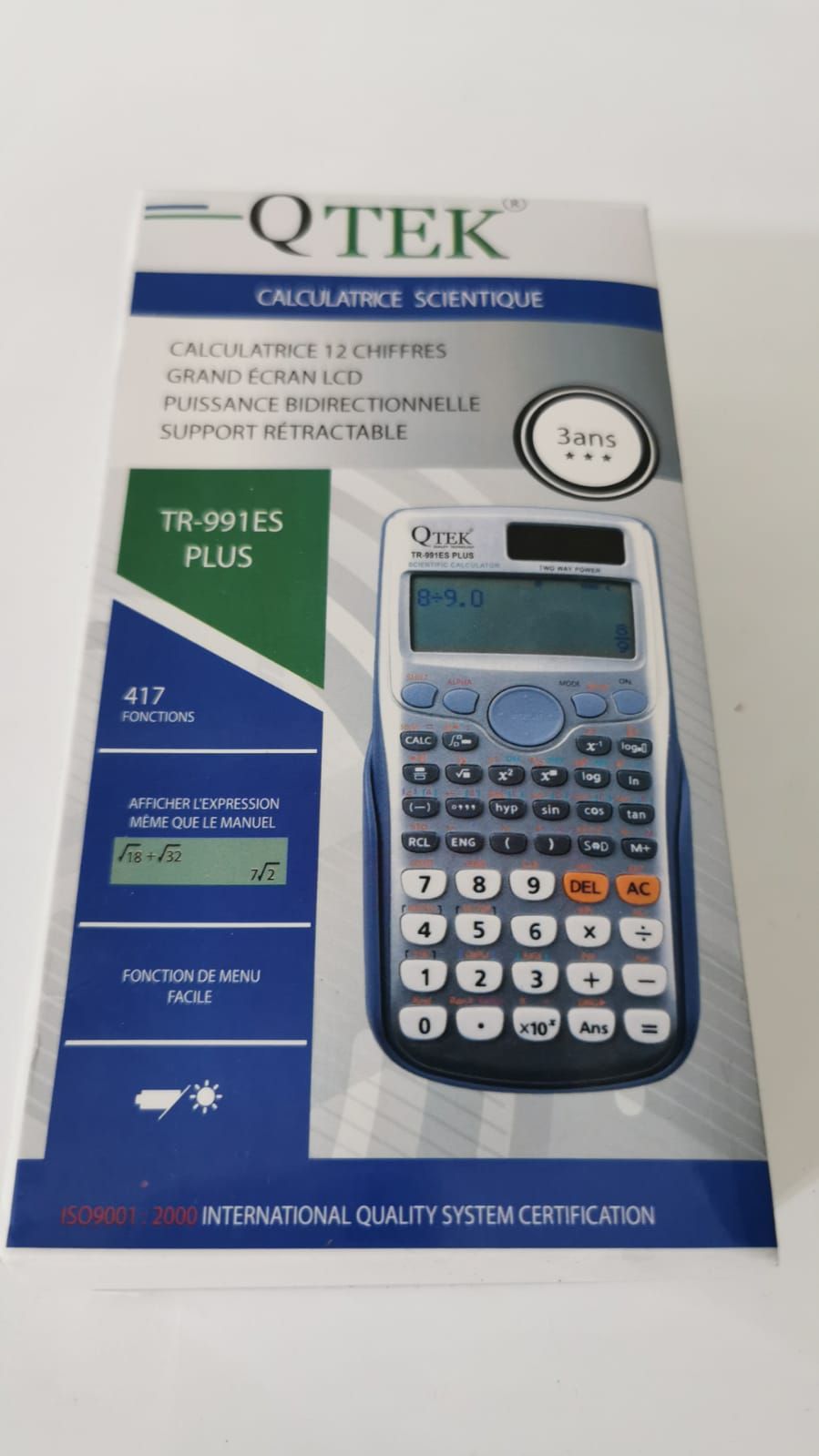 Calculatrice Scientifique QTEK_0