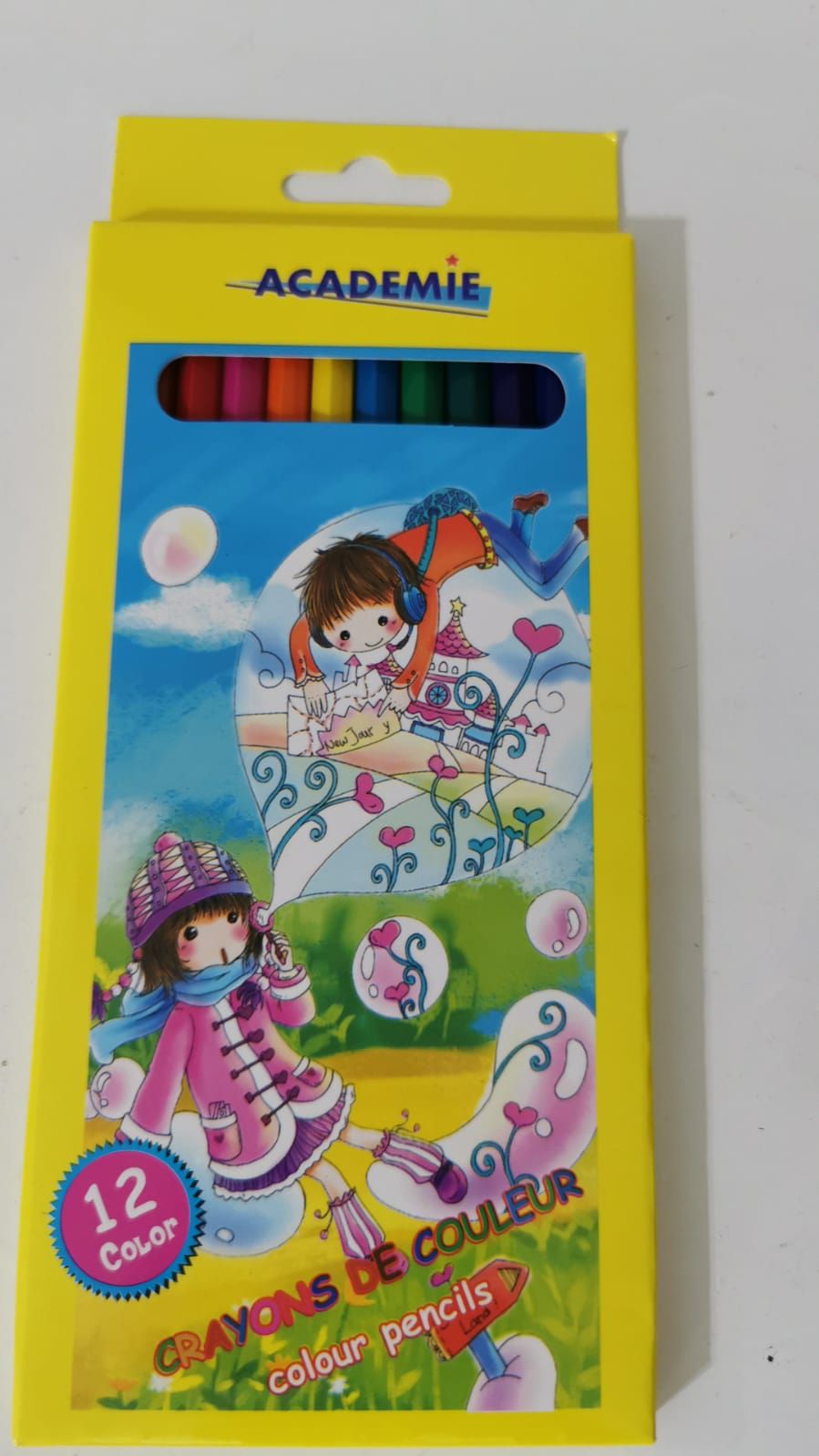 Crayon Couleur 12 Long_1