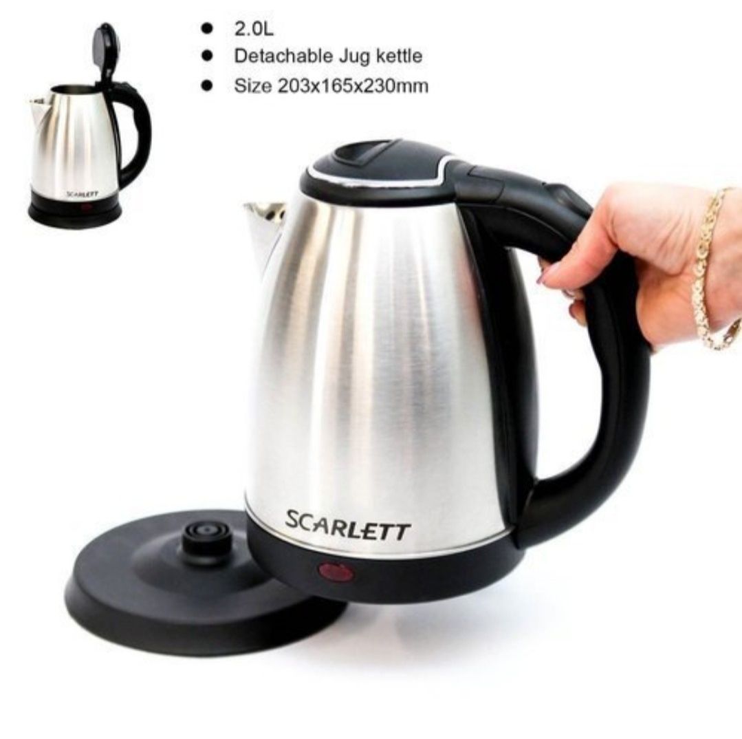 2L Scarlett Stainless Steel Electric Kettle_0