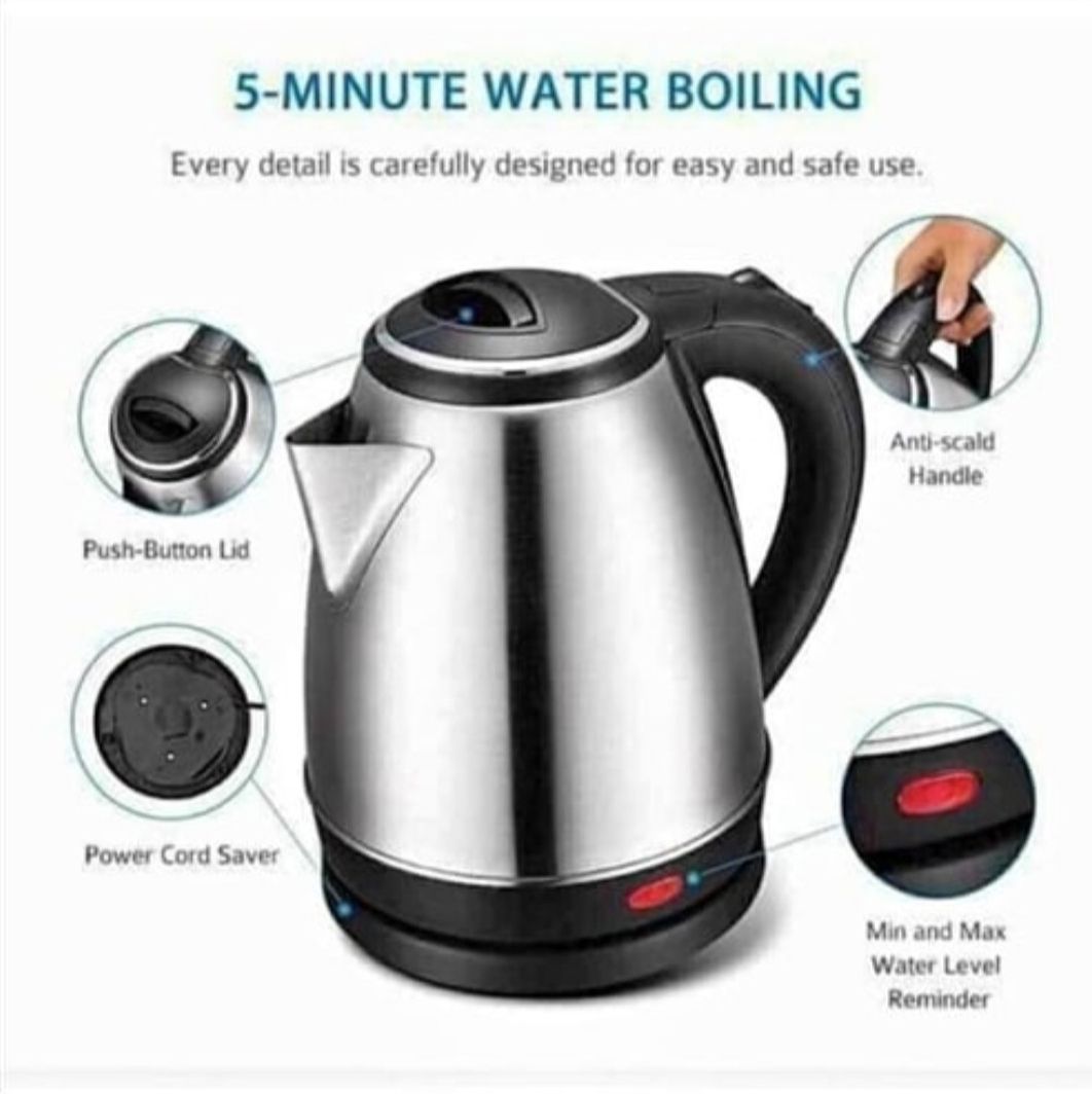 2L Scarlett Stainless Steel Electric Kettle_2